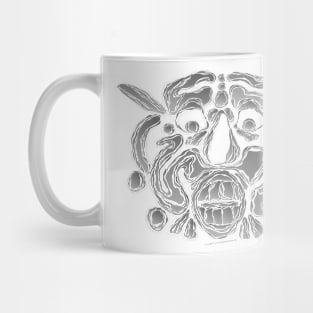 mask 3 grey Mug